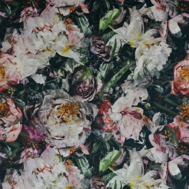 Textil Fleur de Nuit - Noir